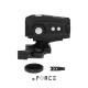 XR036BLK | xFORCE XTSW Red Dot Sight with Cantilevered QD Mount (Black)