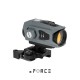 XR036GRY | xFORCE XTSW Red Dot Sight with Cantilevered QD Mount (Grey)