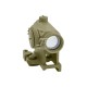 JA-5053-TAN | JJ Airsoft T1 Red Dot with Killflash, Adjustable Angle Offset Mount, QD Mount and Low Mount (Tan)