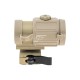 JA-5391-TAN | JJ Airsoft Optical Sight Combo with G43 3x Magnifier and XPS 3-2 Red / Green Dot (Tan)