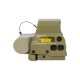 JA-5392-TAN | JJ Airsoft G43 3x Magnifier Killflash Pack with XPS 3-2 Red / Green Dot (Tan)