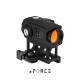 XR032BLK | XTSW Red Dot Sight with Low and QD Riser Mount (Black)