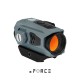 XR032GRY | XTSW Red Dot Sight with Low and QD Riser Mount (Grey)