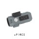 XR032GRY | XTSW Red Dot Sight with Low and QD Riser Mount (Grey)