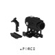 xFORCE XTSW Red Dot Sight 3 Mounts Pack with QD Riser, Low and Offset Mount (Black)