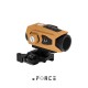 XR037ORN | XTSW Red Dot Sight with Low and Cantilevered QD Mount (Orange)