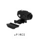 xFORCE XTSW Red Dot Sight with Low and Cantilevered QD Mount (Black)