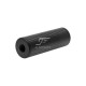 JJ Airsoft Carbon Fiber Silencer Short Version, 14mm CW and CCW Thread