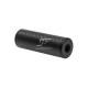 JA-2328-BK | Carbon Fiber Silencer Short Version, 14mm CW and CCW Thread (Black)