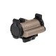 JA-5010-TAN | ZV-1 Red Dot Sight with Low Mount (Tan)