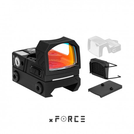 XR050BLK | XR5 Solar Powered Mini Red Dot Sight (Black)