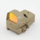 JA-5012-TAN | JJ Airsoft Mini Red Dot (Tan)