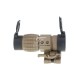 JA-5338-TAN | JJ Airsoft EOTech Style 4X FXD Magnifier with Adjustable QD Mount (Tan)