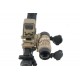 JA-5338-TAN | JJ Airsoft EOTech Style 4X FXD Magnifier with Adjustable QD Mount (Tan)
