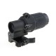 JA-5356-BK | JJ Airsoft G33 3x Magnifier with Killflash (Black)