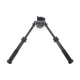 JA-1107 | JJ Airsoft Rifle Bipod with QD Mount and 3-inch Leg Extensions