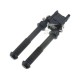 JA-1108 | JJ Airsoft Rifle Bipod with QD Mount and Spikes