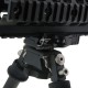 JA-1111 | JJ Airsoft BT10 Atlas Bipod with AD170S Mount and 3-inch Leg Extensions
