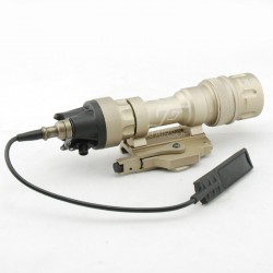 M952V IR Tactical Light White LED Weapon Light Infrared IR Output Dual  Output Color Black
