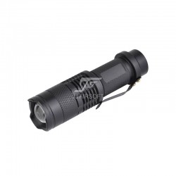 JA-6046-BK | ACI Mini Telescopic Zoom Flashlight (Black)