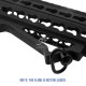JA-1349-BK | ACI K20 KeyMod Angled Grip CNC Version (Black)