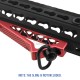 JA-1349-RE | ACI K20 KeyMod Angled Grip CNC Version (Red)